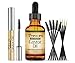 Organic Castor Oil With Applicator Kit - 2 OZ & Full Mascara Tube -100% Pure Cold Pressed, Hexane Free - Fabulous For Eyelashes, Hair, Eyebrows, Face and Skin -