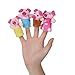 NUOLUX Plush Finger Puppets Story the 3 Little Pigs Kids Toy Set - 8 Pieces
