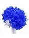 Gorse Halloween Costume Wig Cosplay Afro Clown Wig Party Funky Style for Men and Women (Blue)