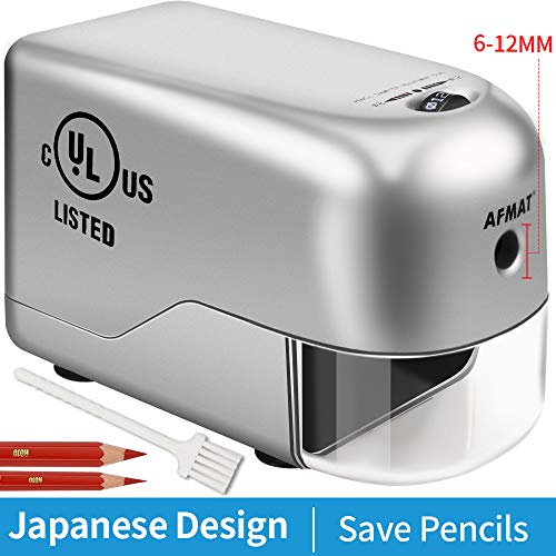 AFMAT Electric Pencil Sharpener Heavy Classroom Pencil