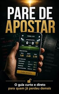 Livro Pare de Apostar: O guia curto e direto para quem já perdeu demais