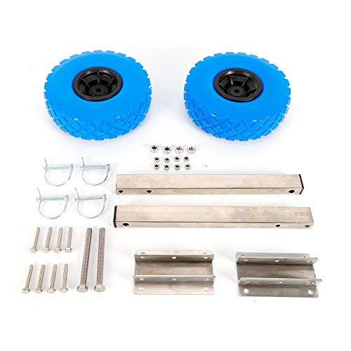 image for TBVECHI Inflatable Boat Boat Transom Launching Wheels for Inflatable A
