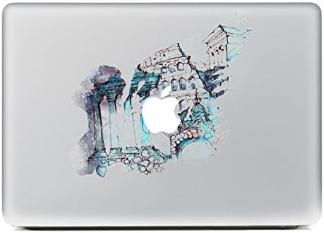 H4S Removable Decorative PVC Macbook Decals Skin Stickers Mac Cover Decal for Apple Macbook Pro Air Retina13 Inch A1278 A1369 A1466 A1304 A1425 A1502,Romman Colosseum Pattern