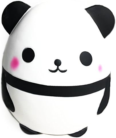 Kawaii Panda Squishies: Really Cute Giant Panda Egg Squishy Jumbo Slow Rising Super Soft Foam Japanese Squeeze Toy for