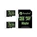 Amplim Micro SD Card 32GB, 2 Pack MicroSD Memory Plus Adapter, MicroSDHC Class 10 UHS-I U1 V10 TF Extreme High Speed Switch, Hero, Raspberry Pi, Phone Galaxy, Camera Cam, Tablet, PC