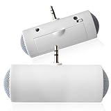 ESUMIC 3.5mm Mini Portable Stereo Speaker for iPod iPhone MP3 MP4 Player Smartphone Tablet