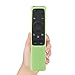 SIKAI Silicone Remote Case for Samsung BN59-01259B BN59-01259E BN59-01260A Smart TV Remote Battery Cover Shockproof Remote Skin Holder Anti-Slip Anti-Lost with Remote Loop (Glow in Dark-Green)