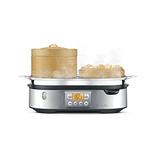 Breville BFS800BSS Steam Zone Food Steamer, Brushed Stainless Steel