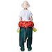 Spooktacular Creations Inflatable Dinosaur Costume Riding a T-REX Air Blow-up Deluxe Halloween Costume (Dinosaur Child)