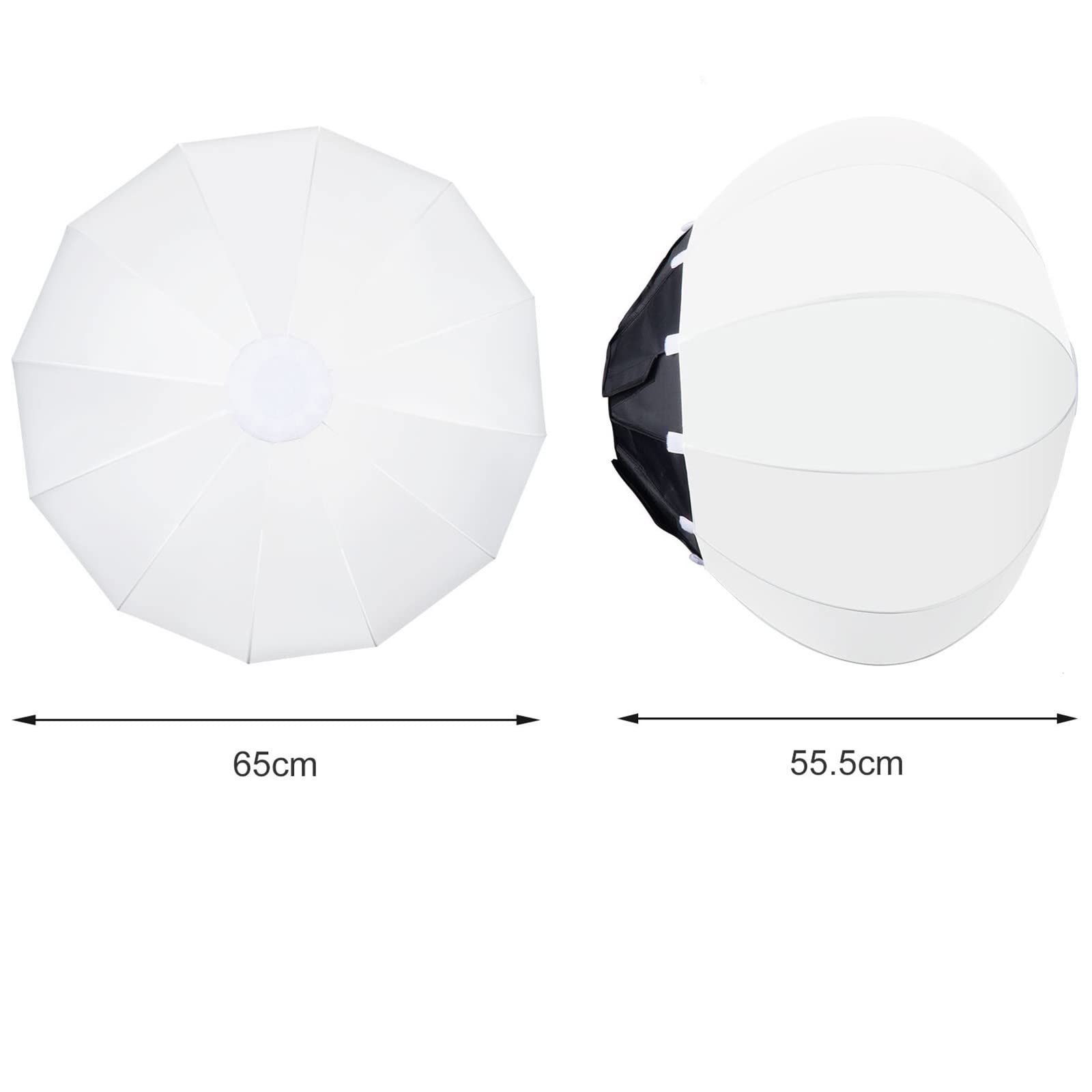 GODOX Softbox Lantern Softbox CS-65D 65cm Bowens Mount Softbox Soft Light Modifier for Aputure 300D Mark II 120D SL-60W VL150 SL150WII FV150 AD200PRO AD300 AD400PRO AD600 VL300 VL200 UL150