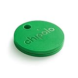Chipolo Plus Bluetooth Key Finder and Phone Finder - The Loudest (100 dB) - Green