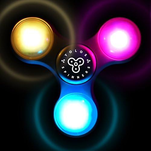 Hybrid LED 2 Plus Fidget Spinner by YOLOS Spinners