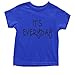 Youth (Black Print) It's Everyday T-Shirt X-Large Royal Blue