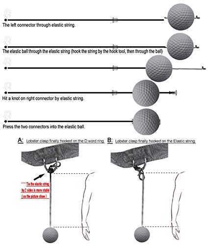 image for Safedealshop Xnture Boxing Reflex Ball Gear,2 Colors Boxing Ball with 