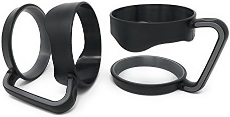 Chillz 30oz Tumbler Handles, Black (2 Pack)