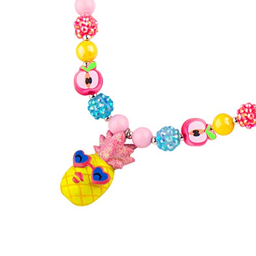 4 SkyWiseWinchunky+Necklace+Pineapple+Pendant+Bracelet