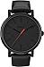 Timex Men's Originals 42mm Watch – Black Case & Dial with Black Genuine Leather Strap