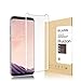 Galaxy S8 Plus Screen Protector,Ruizon Tempered Glass [Case Friendly] 3D Curved Edge Ultra Clear 9H Hardness Anti-Scratch, Anti-Fingerprint,For Samsung Galaxy S8 Plus [1-Pack]