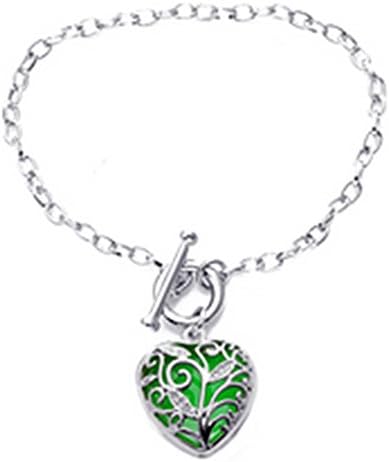 The Tiny Loving Heart Glow In the Dark Bracelet Jewelry Pendant Steampunk Fairy Magical