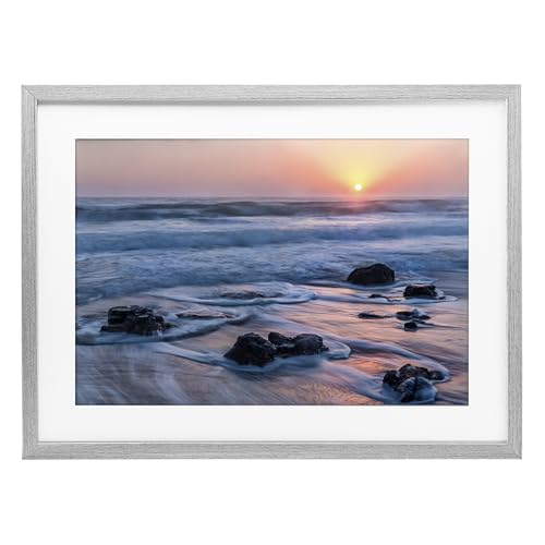 Life Always Changes Coastal, 17 x 23 Inch Framed Print Under Glass