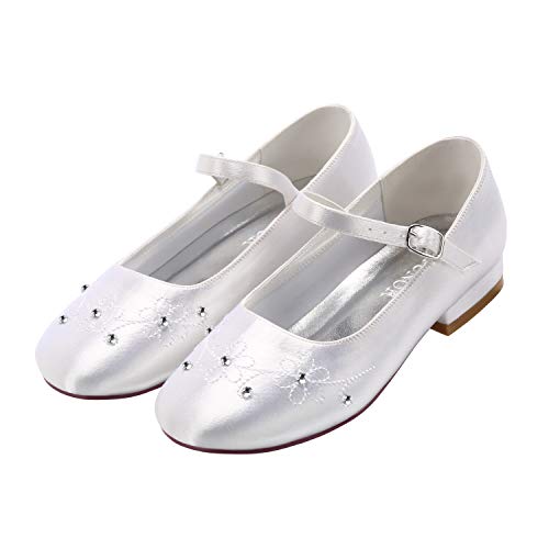 dyeable flower girl shoes