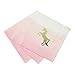 Talking Tables Unicorn Cocktail Napkins Birthday, Baby, Bridal Shower, Wedding Decorations, Girls, Tea Party, Pack of 16