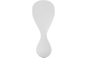Non Stick Rice Scooper, Never Fall Self Standing Rice Spoon Spoon with Ergonomic Handle, Reusable Rice Paddle, Easy to Restau