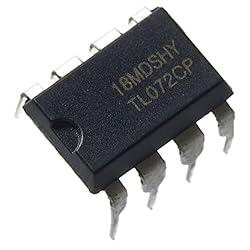 Bridgold 20pcs TL072 072 Low Noise JFET Dual Op-Amp
