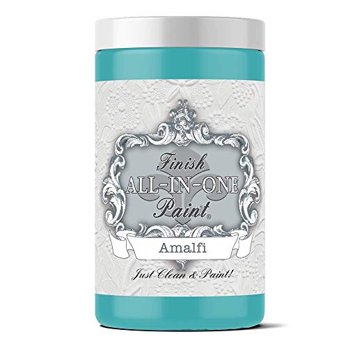 Amalfi (Blue Aqua), Finish AllinOne Paint 32oz Quart 32oz Quart eBay