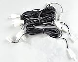 6 X extension wire / cord for 18 LED Sinlge Strobe (3 in 1) and 54 LED Strobe (9 in 1) Truck Boat Car Strobe Lights