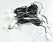 6 X extension wire / cord for 18 LED Sinlge Strobe (3 in 1) and 54 LED Strobe (9 in 1) Truck Boat Car Strobe Lights
