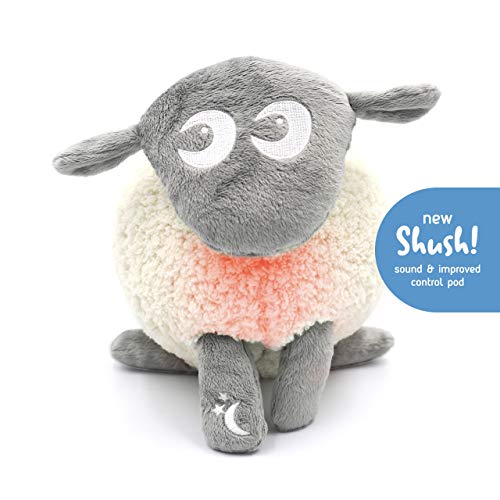 Sweet Dreamers, Ewan The Shushing Sheep - Crib Sleep Soother, Baby White Noise and Shusher Sound Machine with Cry Sensor and Night Light - Thumbnail 6
