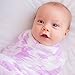 CuddleBug Muslin Baby Swaddle Blankets for Boys and Girls Size Large 4 x 4 Feet – Muslin Cotton 4 Pack (Colorful Critters)