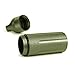 ALTTIMERY Outdoor Waterproof Capsule Seal Bottle Holder Case Container Dry Box Survival EDC Tool (Army Green)