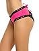 Avidlove Womens Lace Panties Thong Bow Cheeky Panty Rose Red L