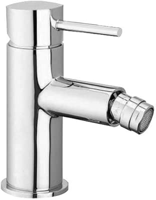 Aqua Brass Single Hole Straight Lever Bidet W Swivel Spray