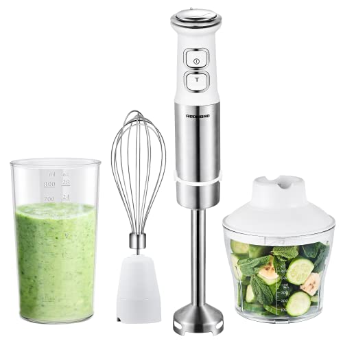 REDMOND Immersion Hand Blender 4in1 Multispeed Immersion Blender