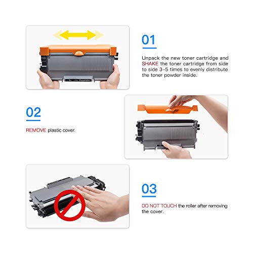 LxTek-TN2220-Compatible-Reemplazo-para-Brother-TN2220-TN-2220-TN2010-TN-2010-Cartuchos-de-toner-para-Brother-MFC-7360N-HL-2130-2240D-2250DN-2270DW-FAX-2840-2940-2845-DCP-7060D-7055-7055W-7065DN-7070DW