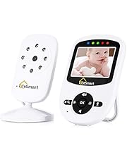 ILifesmart Baby Monitor con Videocamera Digitale 2.4 pollici con Visione Notturna Ninnananna