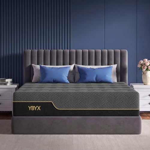 YBYX Hybrid Pillow Top Mattress