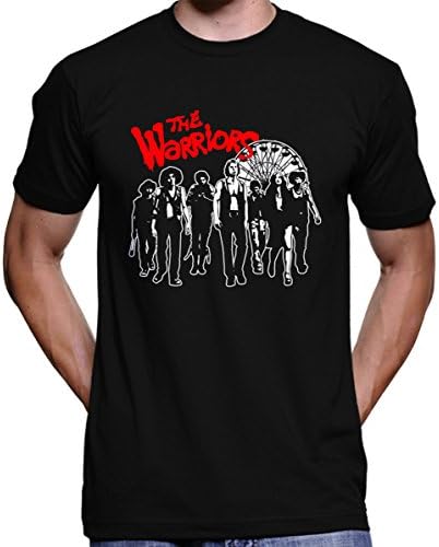 Culture Clash Clothing The Warriors T-Shirt - Cult Gang Film Movie Baseball Furies Black