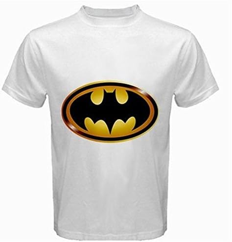 DC Comics Batman Hush Logo T-Shirt for Adults, Men, Boys- 3X-Large - White
