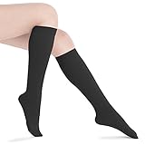 Fytto 1020 Compression Socks Women 15-20mmHg Circulatory Graduated Compression,Travel,Dress Socks,Varices Socks,Knee High,Casual,Formal Hosiery