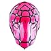 Typhoon Youth Kids Offroad Gear Combo Helmet Gloves Goggles DOT Motocross ATV Dirt Bike Spiderman Pink, Medium