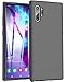 TOZO for Samsung Galaxy Note 10 Plus Case (2019) Liquid Silicone Gel Rubber Shockproof Shell Soft 4 Side Full Protection Cover for Samsung Galaxy Note 10+5G Black