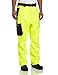 Grunden's Men's Gage Weather Watch Trouser, Hi Vis Yellow, Large