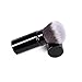 Aguder Soft Nylon Fiber Bristles Retractable Makeup Brush, Black