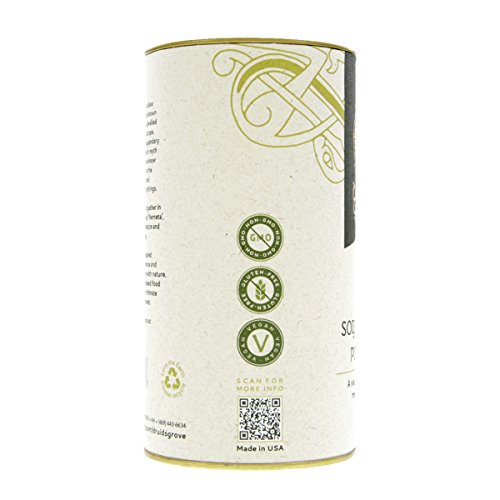 Druids Grove Soy Lecithin Powder ☮ Vegan ⊘ Non-GMO ❤ Gluten-Free ✡ OU Kosher Certified - 8 oz.