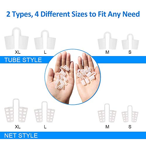 Snoring Solution,Stop Snoring Anti Snoring Nose Vents Plugs Nose Dilator Snoring Sleep Aid for Men and Women 8pcs