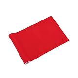KONDAY Golf Flag,Practice Green Golf Flags, Solid Nylon and Checkered Traning Golf Putting Green Flags, Indoor Outdoor Backyard Garden Portable Golf Target Flags (red)
